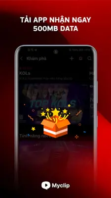 MyClip - Mạng xã hội Video android App screenshot 16