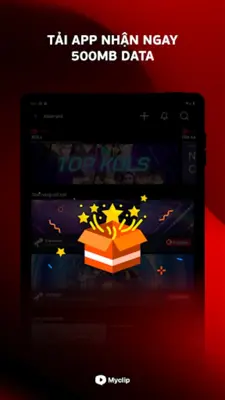 MyClip - Mạng xã hội Video android App screenshot 4